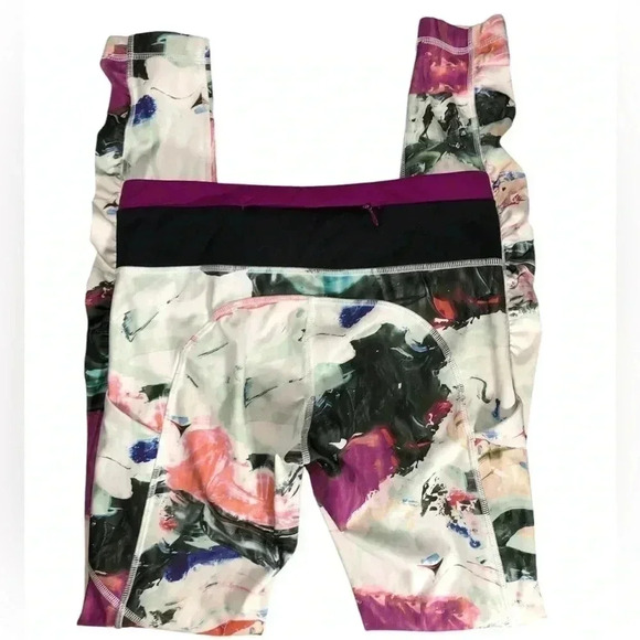 Lululemon Speed Tight III Pigment Wave Multi Color Leggings. - Picture 4 of 11